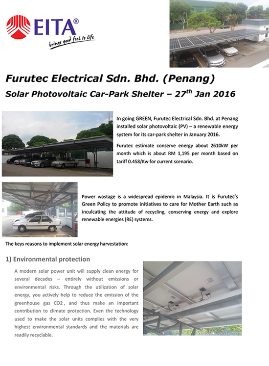 Furutec Penang - Solar Panel - Jan 2016-1