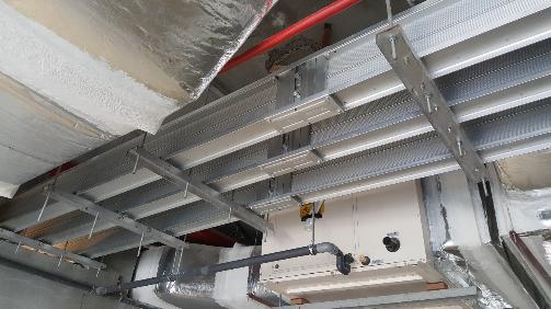AH & AH-ES Busduct — ceiling-mounted installation