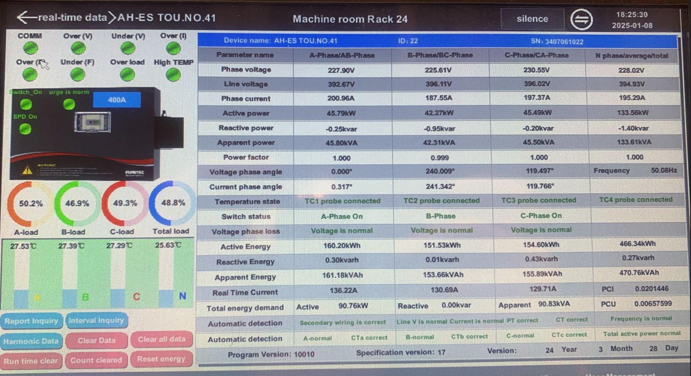 Power Monitoring System — view 3